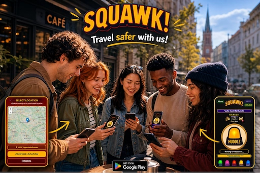 SQUAWK! Huddle — Travel safer with us